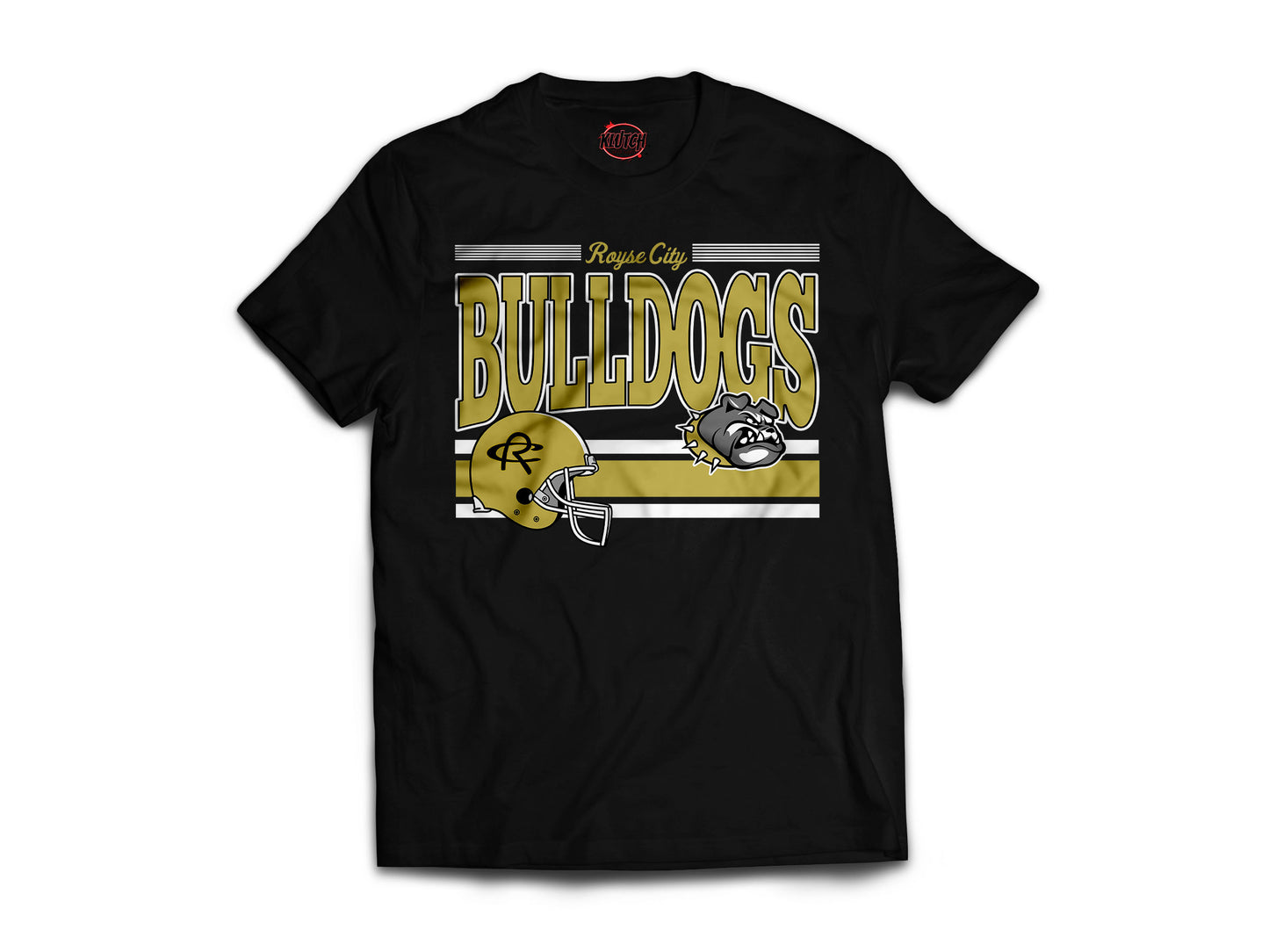 RC Bulldogs Vintage Helmet Tee