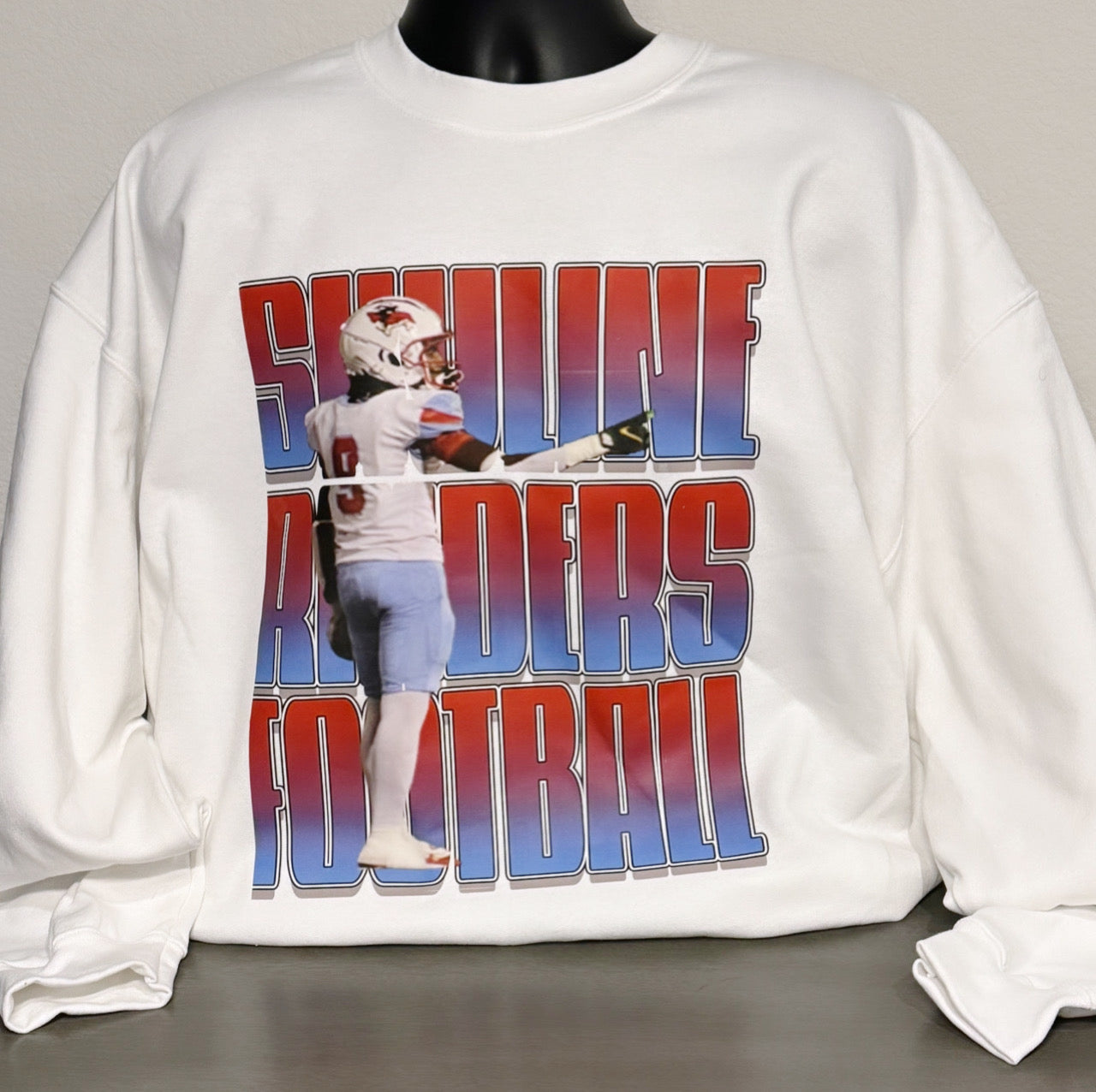 STACKED WORDING PLAYER TEE (ANY SPORT)