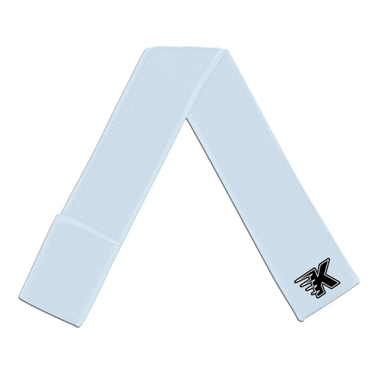 WHITE STREAMER TOWEL