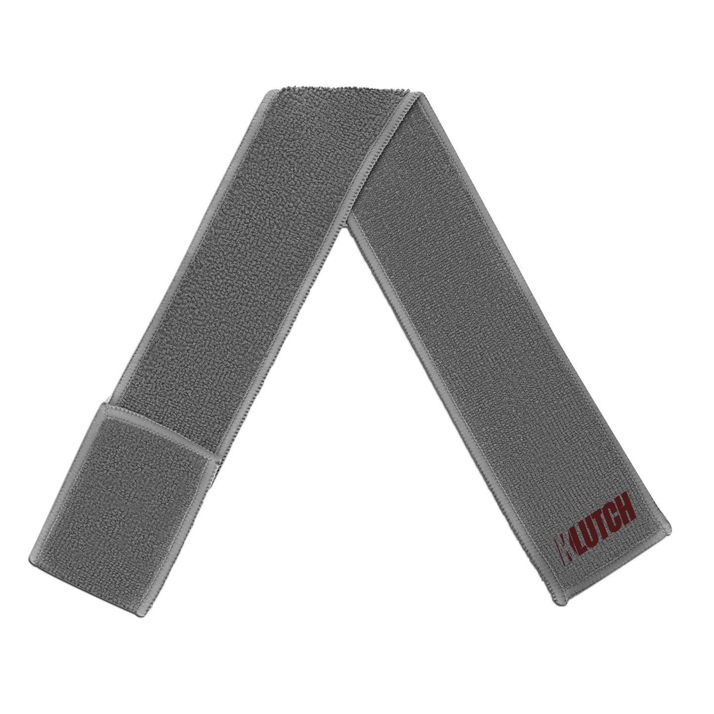 GREY/RED STREAMER TOWEL