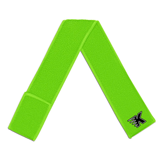 Highlighter Green Streamer Towel