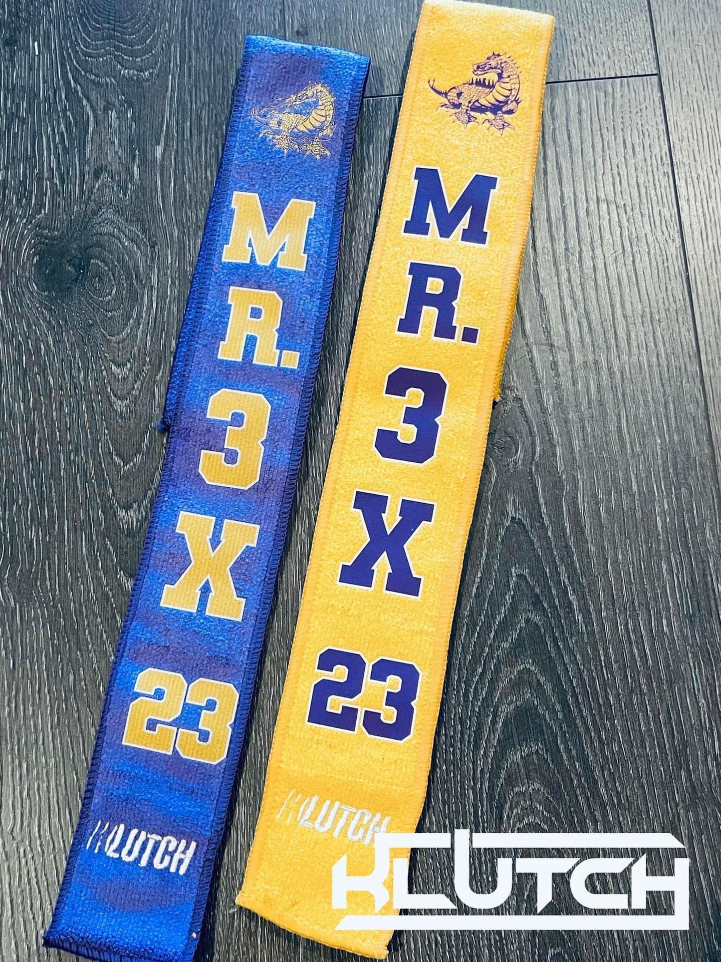 PURPLE STREAMER TOWEL