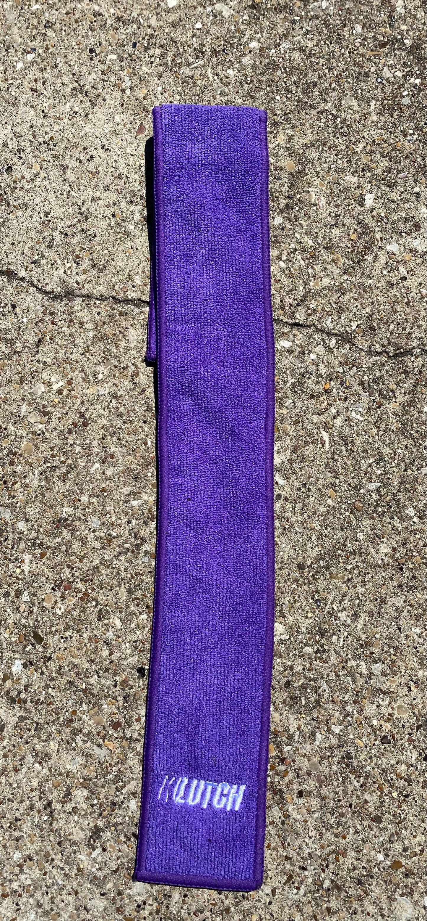 PURPLE STREAMER TOWEL