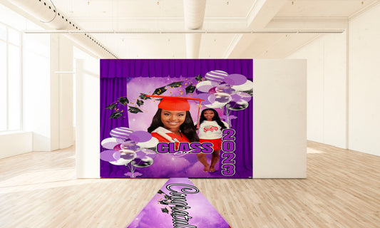 Custom BackDrop and Floor Runner