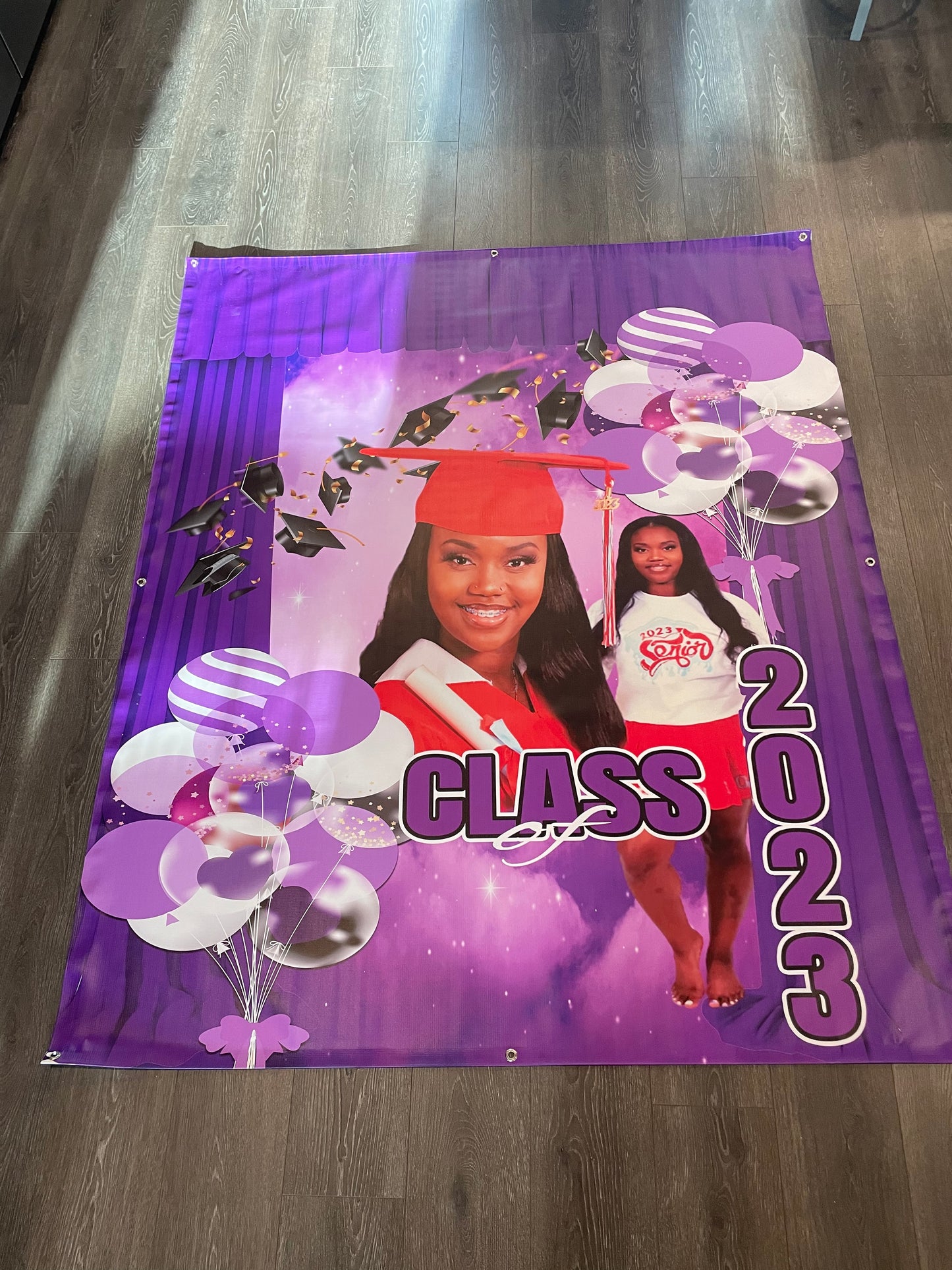 Custom BackDrop and Floor Runner
