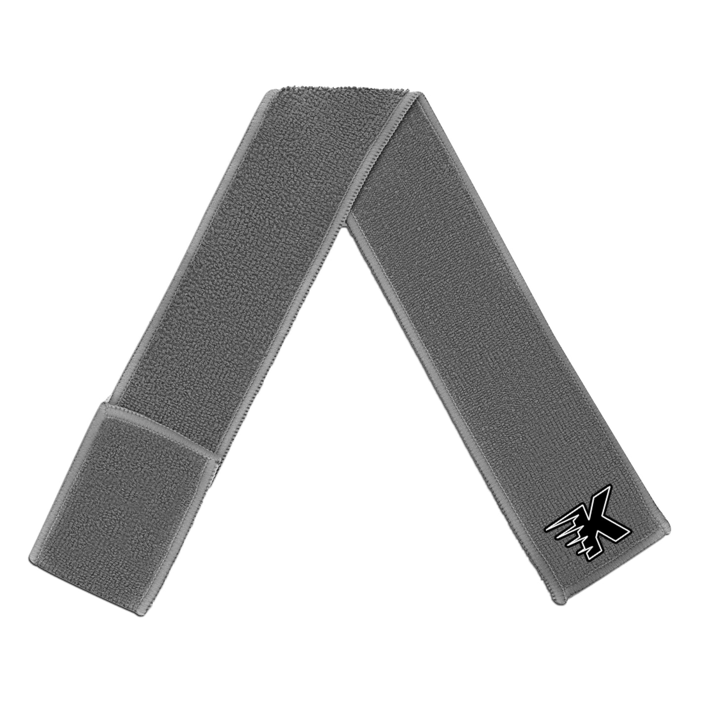 GREY STREAMER TOWEL
