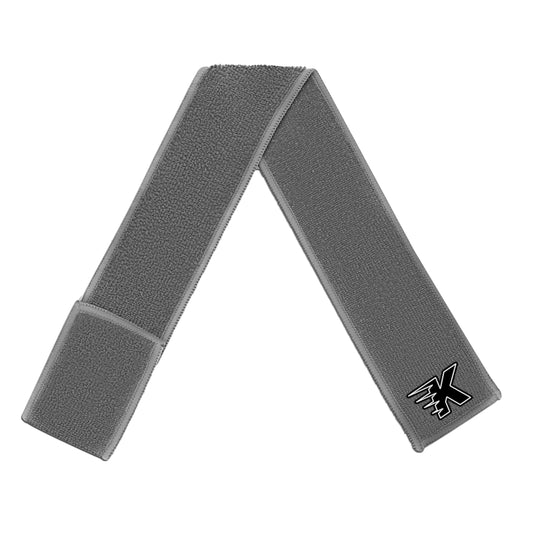 GREY STREAMER TOWEL