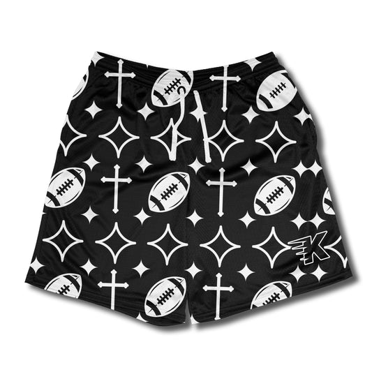 Faith + Football Mesh Shorts