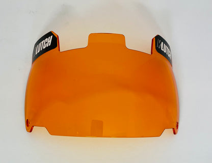 ORANGE BUBBLE VISOR