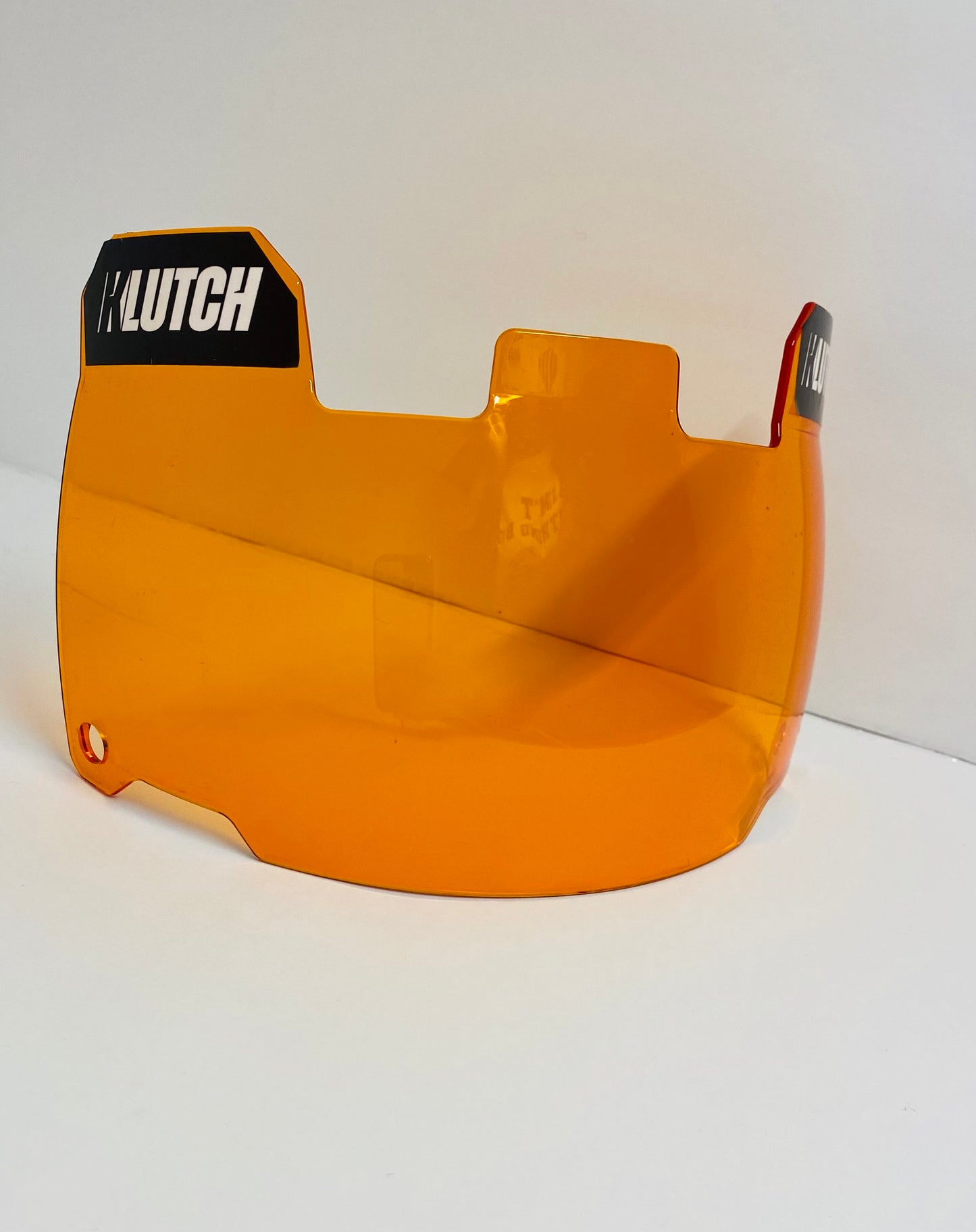 ORANGE BUBBLE VISOR